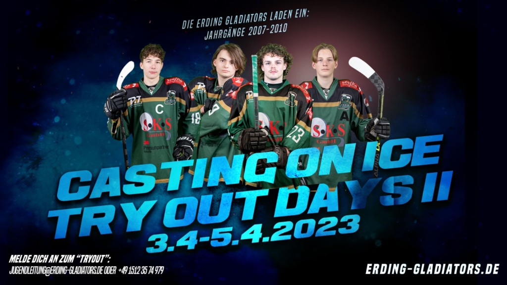 TryOut Erding Young Gladiators April