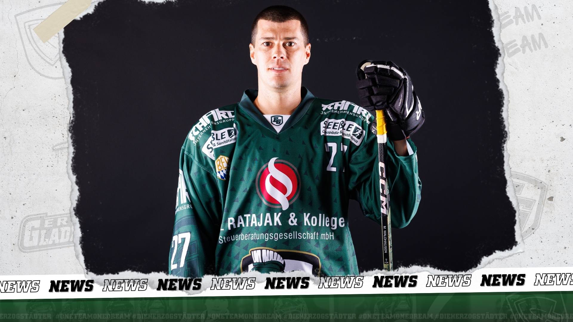 Mark Waldhausen weiter im Gladiators Trikot