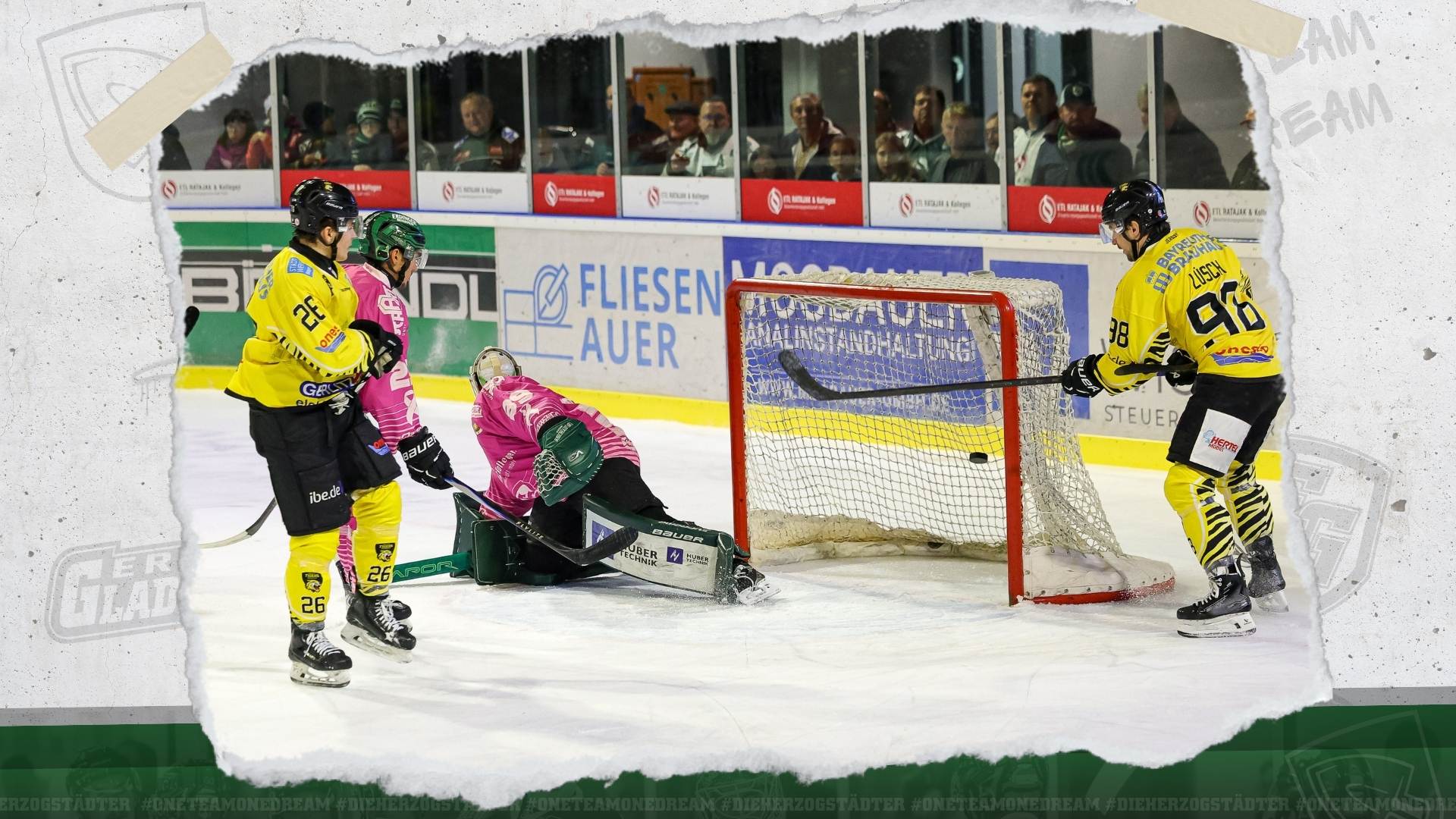 Gladiators unterliegen starken Tigers aus Bayreuth verdient mit 2:5