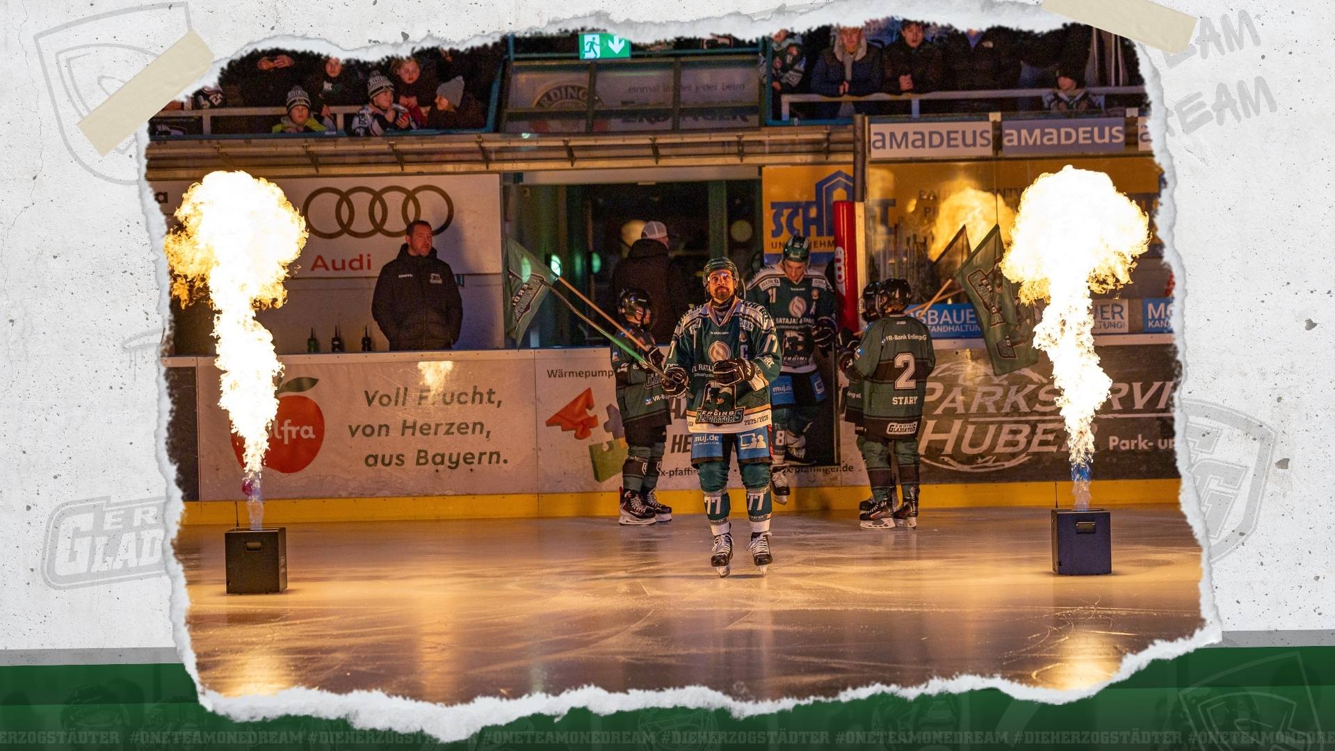 ERDING GLADIATORS GEHEN GEGEN STUTTGART MIT 1:6 UNTER