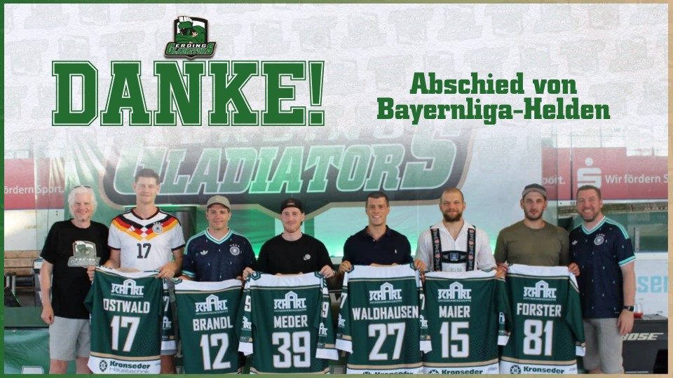 ERDING GLADIATORS SOMMERFEST: RÜCKBLICK, AUSBLICK UND VORFREUDE AUF DIE OBERLIGA-SAISON