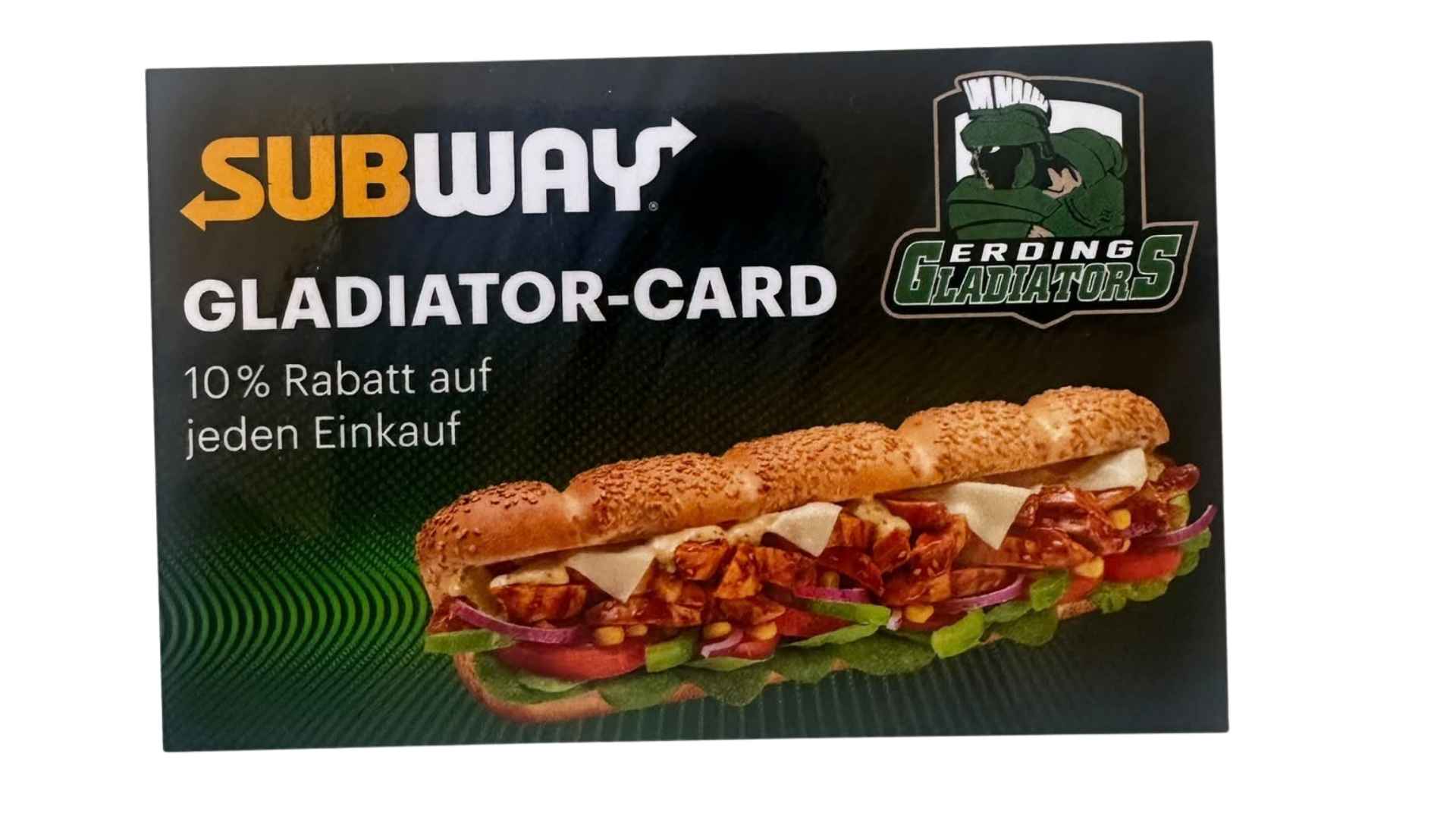 SUBWAY ERDING: STARKES ANGEBOT FÜR GLADIATORS FANS